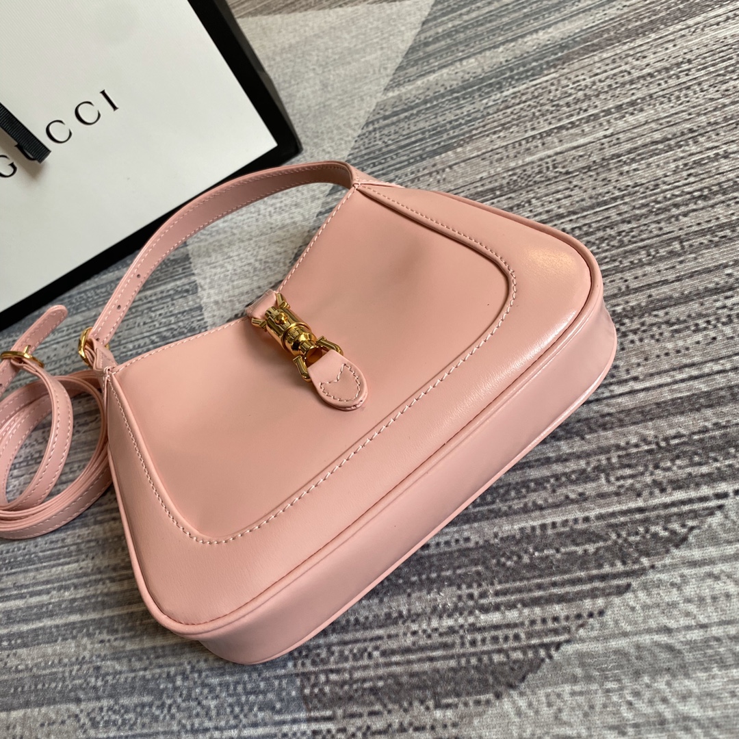 Gucci Jackie 1961 Mini Shoulder Bag 637091 Light pink